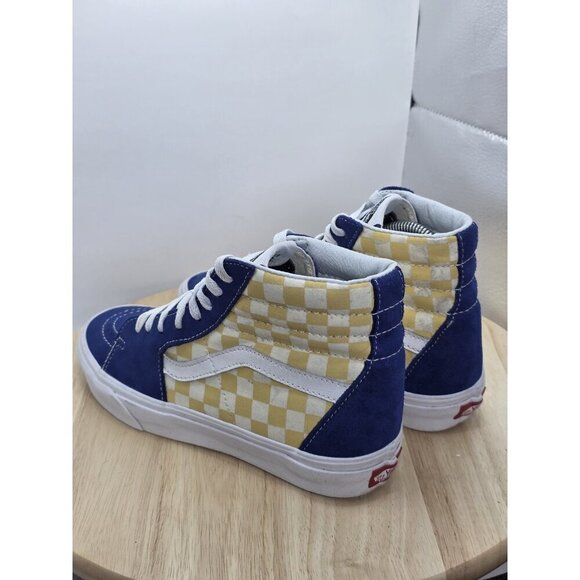 VANS Sk8-Hi BMX Checkerboard womens size 8 Skate Shoe - Picture 7 of 9